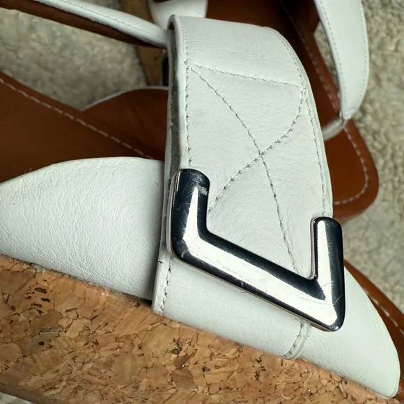 Fitflop Remi Adjustable Toe-Thongs Urban White Leather Size US 08 - Picture 12 of 15